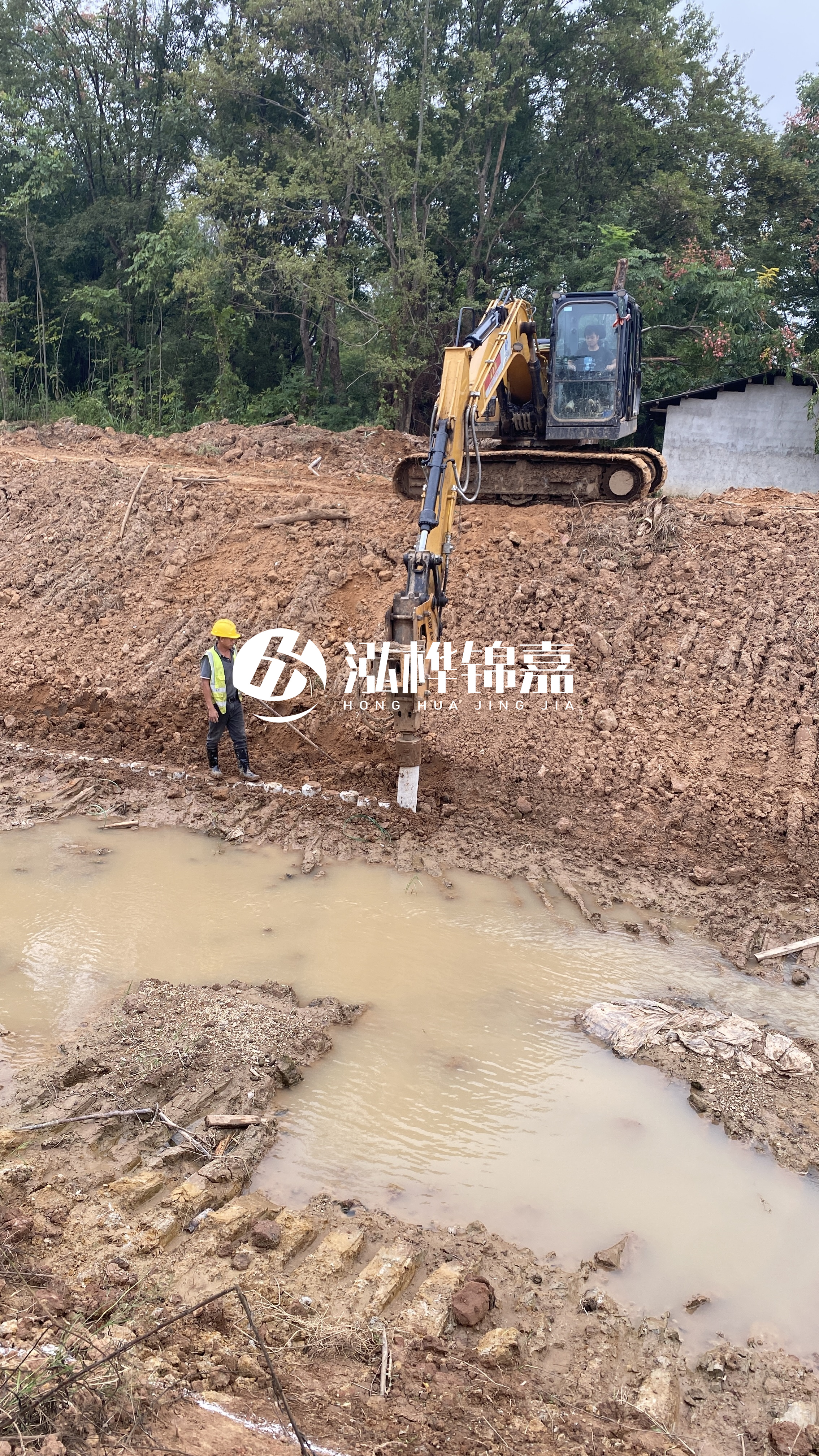 水泥仿木樁施工隊泓樺錦嘉 - 打水泥樁的最佳深度是多少？